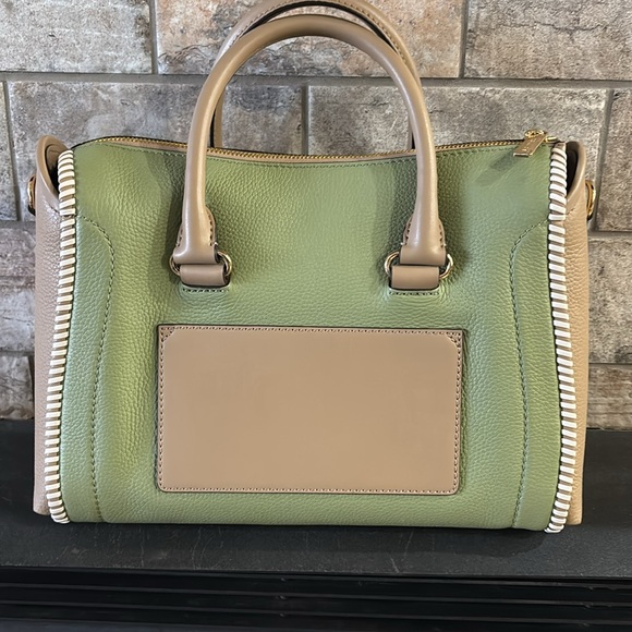 NWT Michael Kors Carine whip stitch bag and wallet - Picture 2 of 12